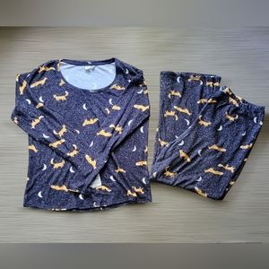 NWT BP 2-piece Fox Moon pj set size xl